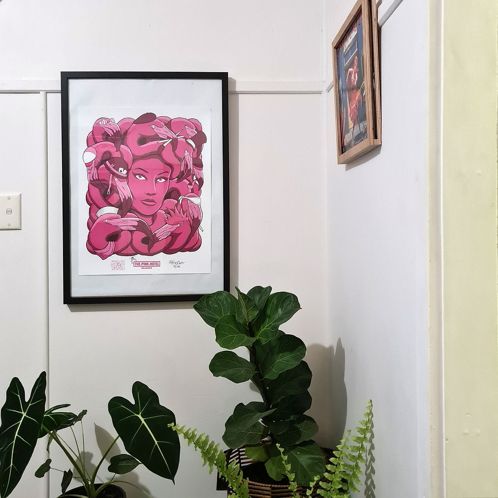 Thumbnail: A2 - Medusa Head Mural Poster