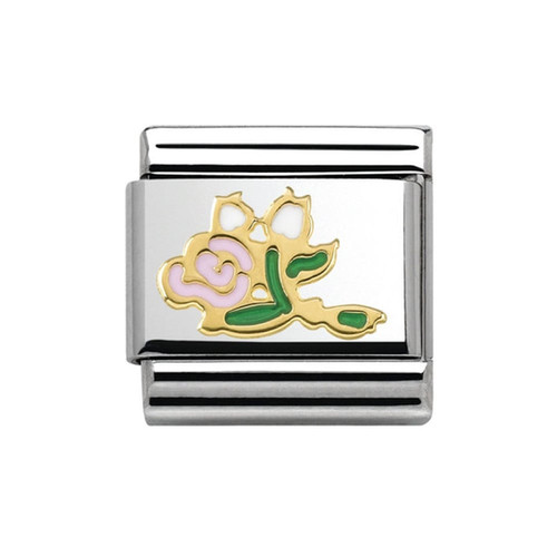 Nomination Classic Gold Nature Landscape Charm main image 1