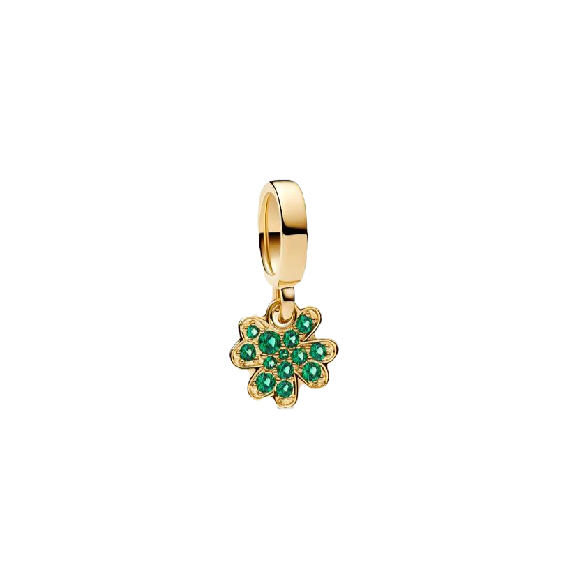 Pandora Moments Four Leaf Clover Gold Plated Charm