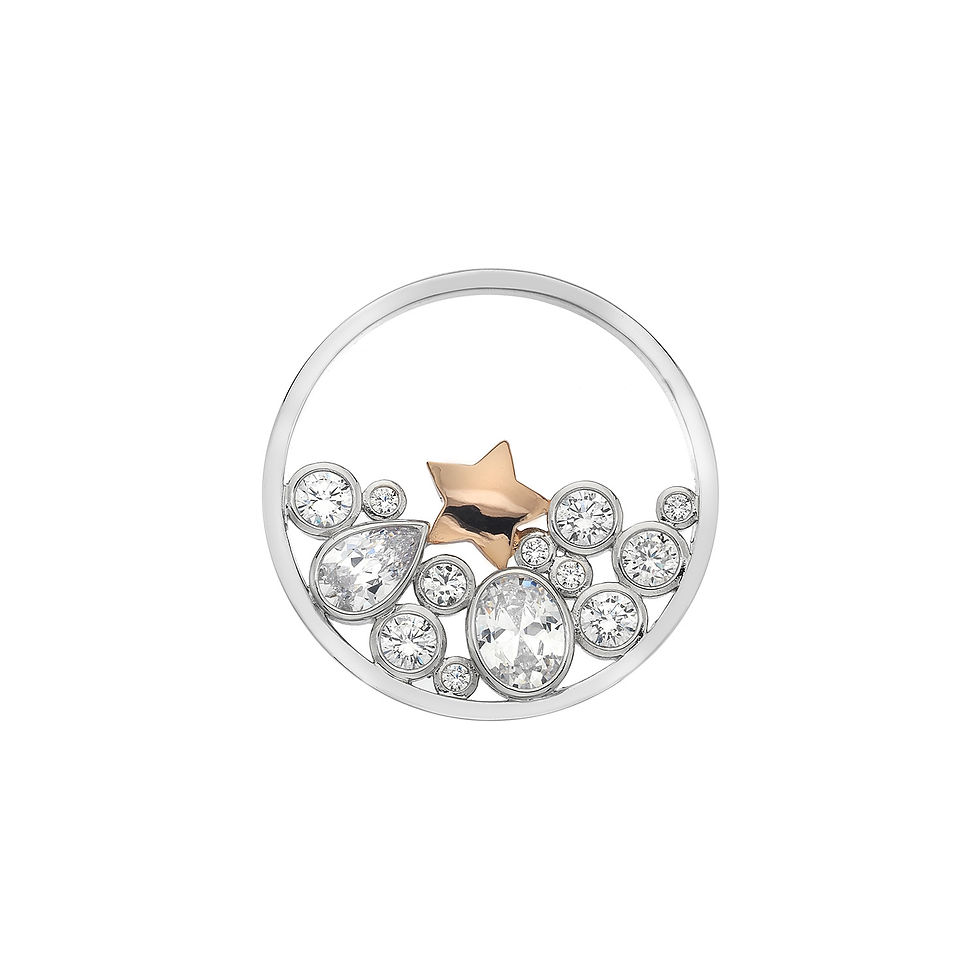 Thumbnail: Emozioni by Hot Diamonds Spirito Libero Star CZ Coin