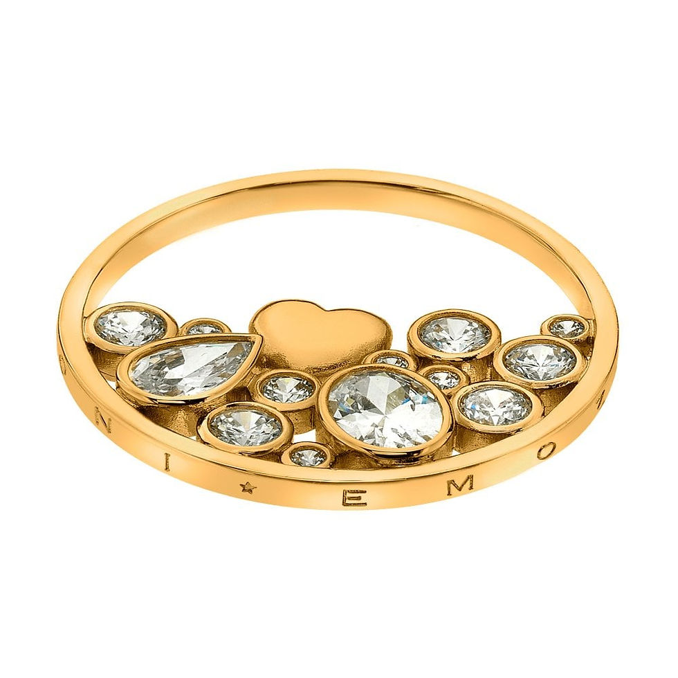 Thumbnail: Emozioni by Hot Diamonds Spirito Libero Heart Gold Tone Coin