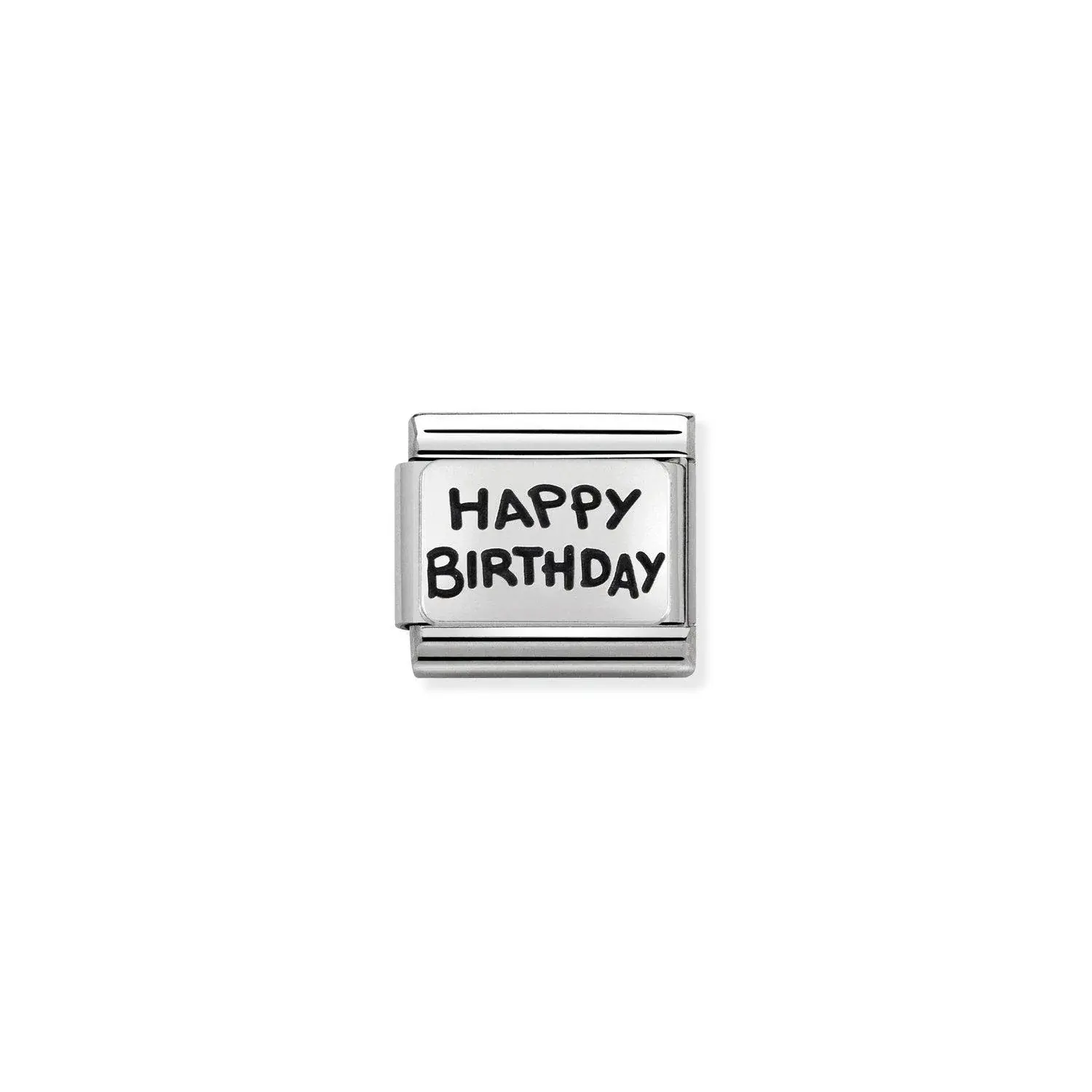 Nomination Classic Silvershine Happy Birthday Charm Link - 330102/41