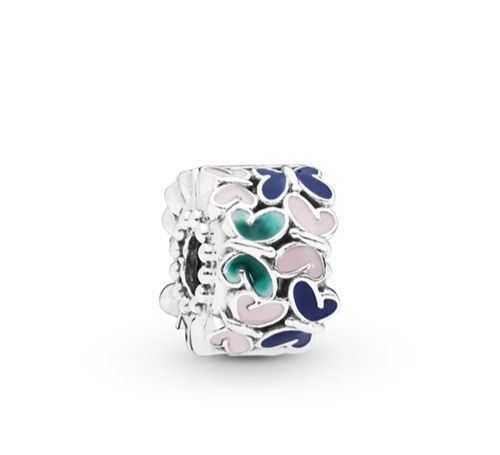 Pandora Butterfly Arrangement Silver Clip Charm