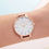 Thumbnail: Olivia Burton Rainbow Rose Gold Mesh Watch - OB16RB24