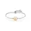 Thumbnail: Nomination Rose Gold Tone Milleluci Initial K Bracelet CZ Crysta