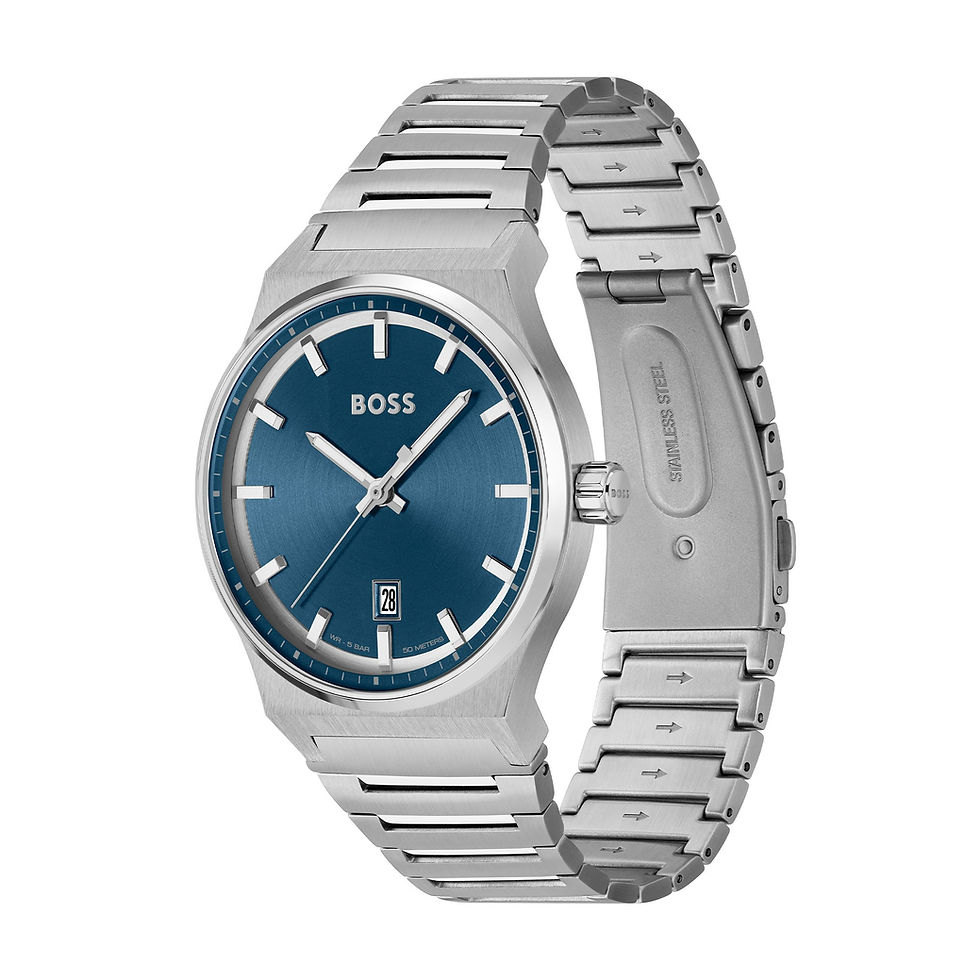 Thumbnail: BOSS Candor Mens Stainless Steel Bracelet Watch 1514076