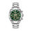 Thumbnail: BOSS Mens Hero 2.0 Chronograph Green Dial Watch 1514268