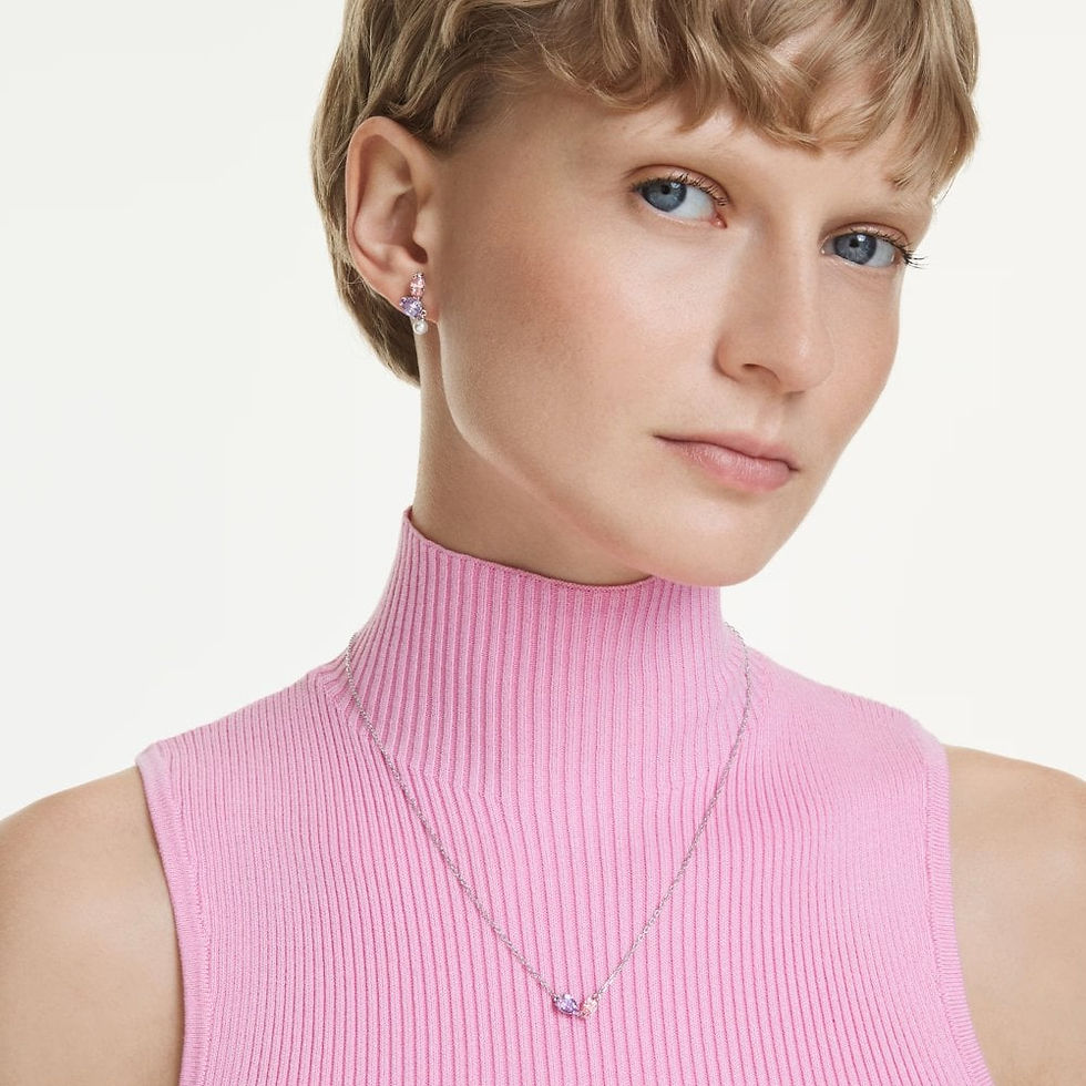 Thumbnail: Ariana Grande x Swarovski Multi-coloured Crystal Necklace