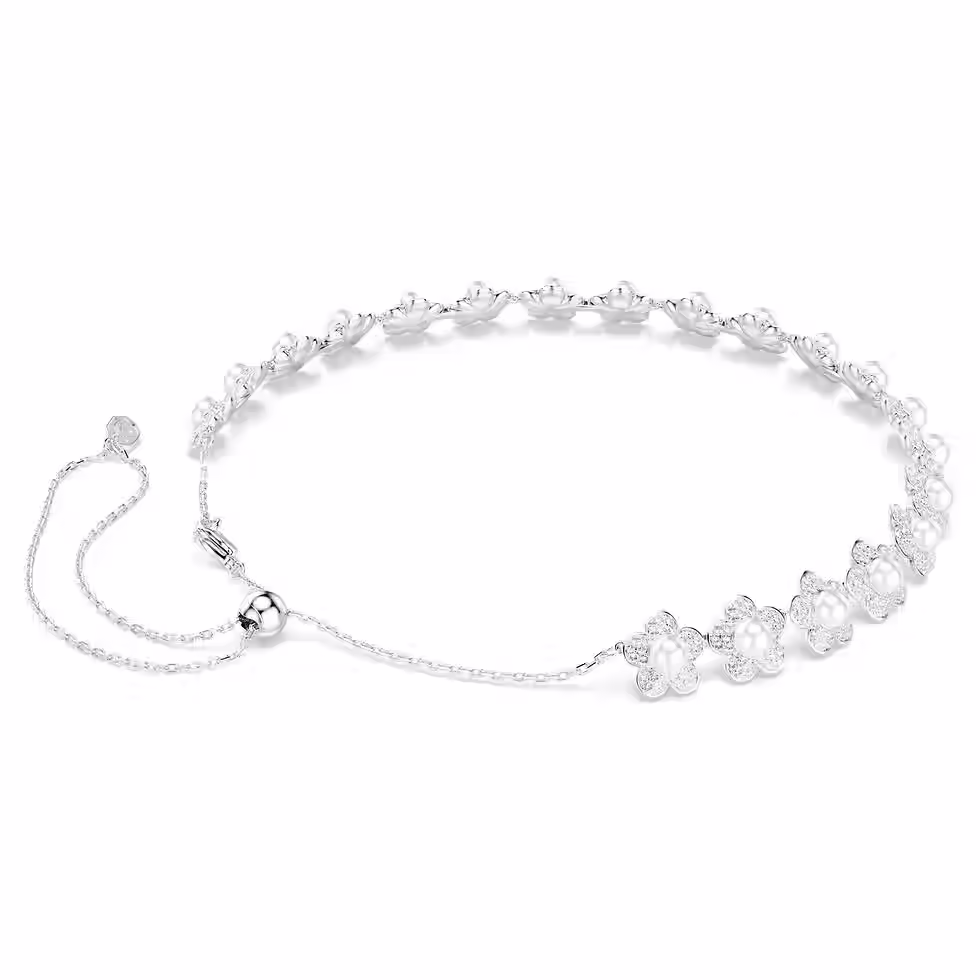 Thumbnail: Ariana Grande x Swarovski Crystal Pearl and Round Crystal Stones Choker