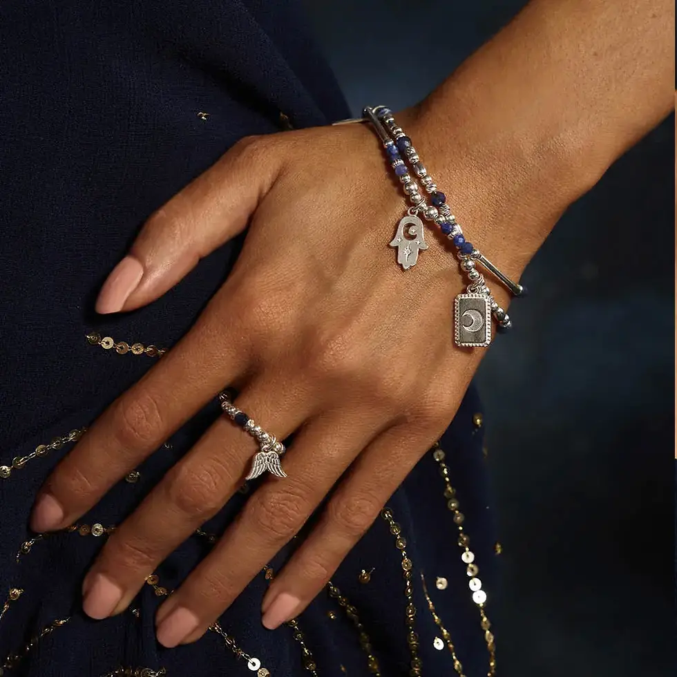 Thumbnail: ChloBo Guidance Sodalite Ring - Protection and Guidance