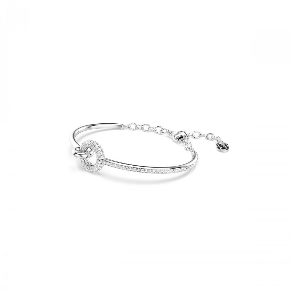 Thumbnail: Swarovski Dextera Round Cuts Crystal Bangle