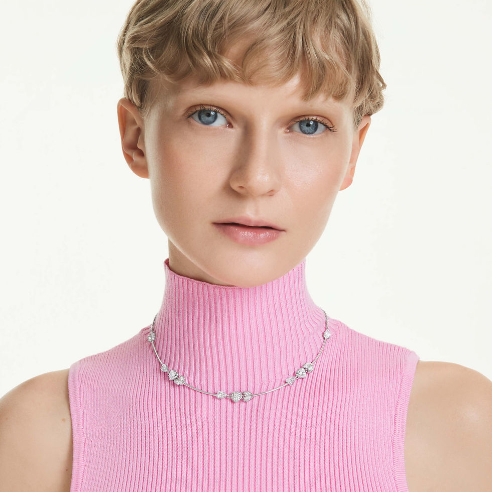 Thumbnail: Swarovski Idyllia Hearts with Arrows Necklace