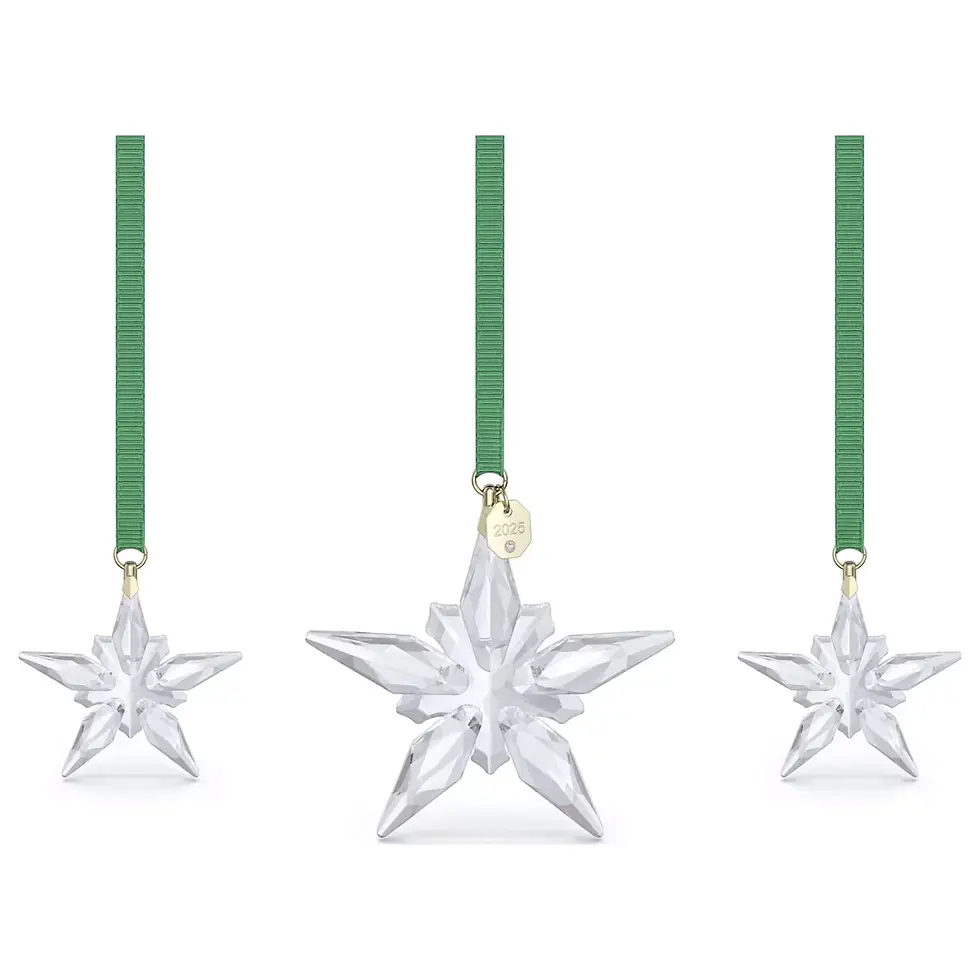 Swarovski Crystal Annual Edition Ornament Set 2025