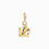 Thumbnail: Thomas Sabo Gold Tone Wish upon a Star Letter to Santa Charm