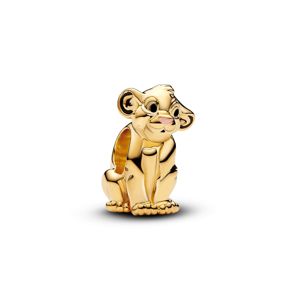 Pandora Disney The Lion King Simba Gold Plated Charm