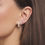 Thumbnail: Thomas Sabo CZ Silver Drop Single Earring - H2183-051-14