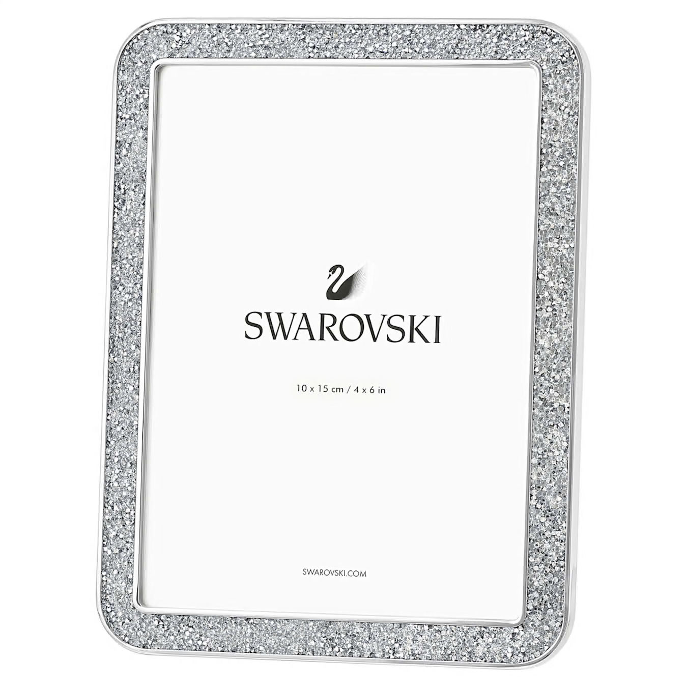 Swarovski Silver Tone Minera Rectangle Small Picture Frame