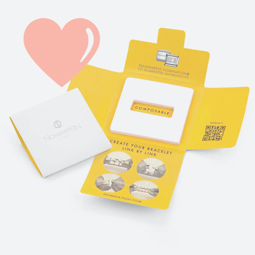 Nomination Classic Silvershine Zodiac Pisces Charm Link Precious