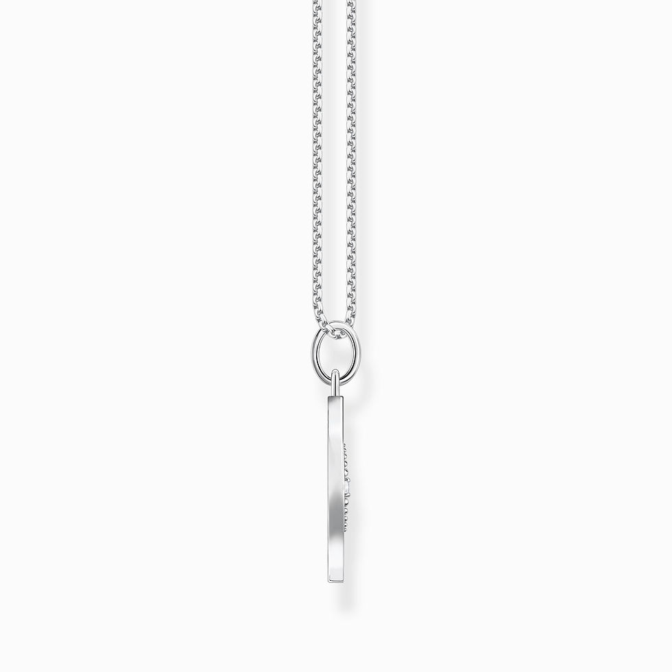 Thumbnail: Thomas Sabo Silver Clear CZ Tree of Love Necklace