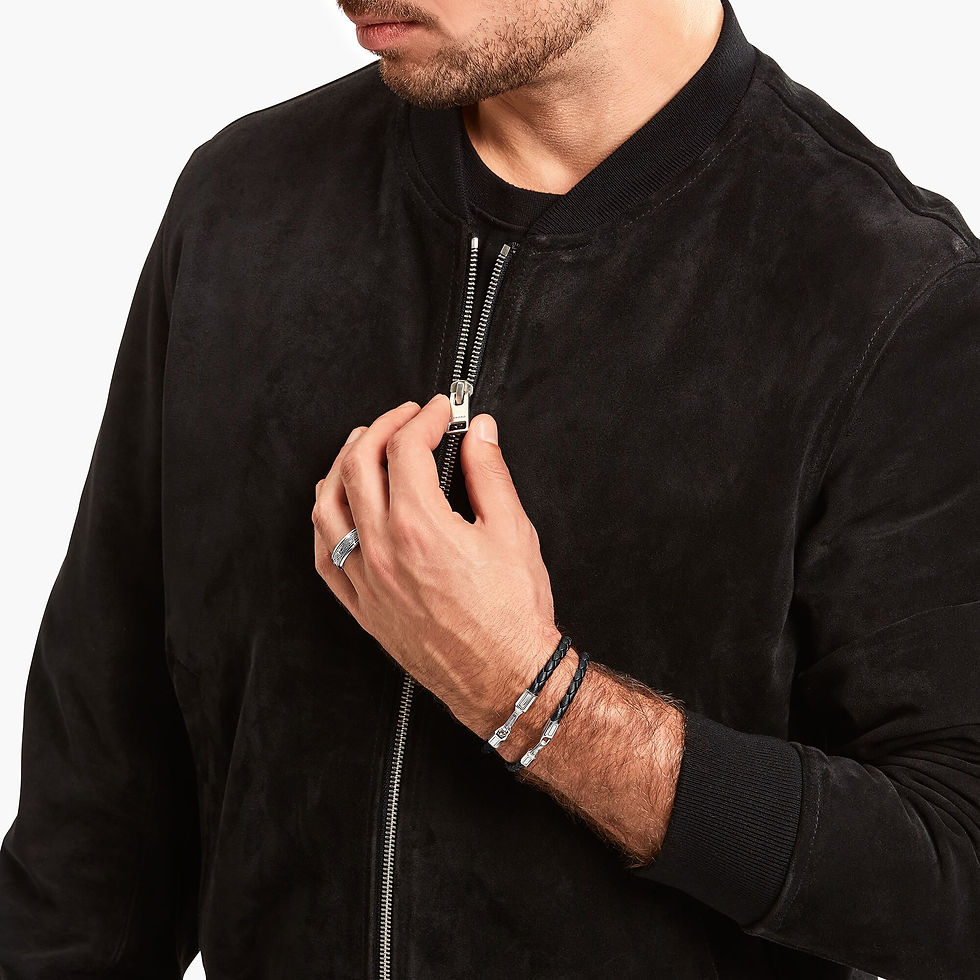 Thumbnail: Thomas Sabo Sterling Silver Mens Ornament Rebel at Heart Ring
