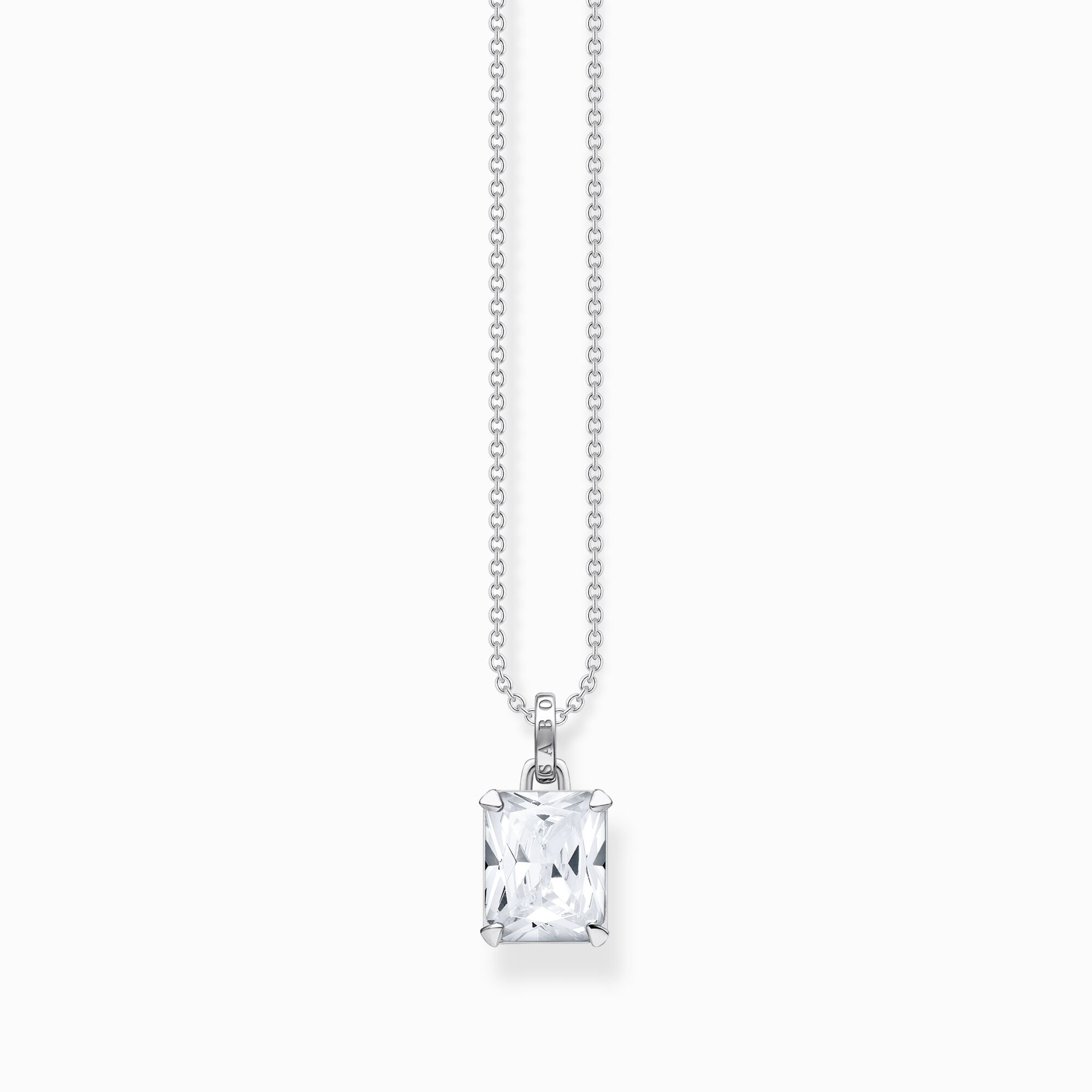 Thomas Sabo Silver Clear Heritage Necklace