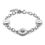Thumbnail: Olivia Burton Signature Bee and North Star Silver Tone Charm Bracelet
