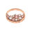 Thumbnail: Emozioni by Hot Diamonds Spirito Libero Pink CZ Rose Gold Tone Coin