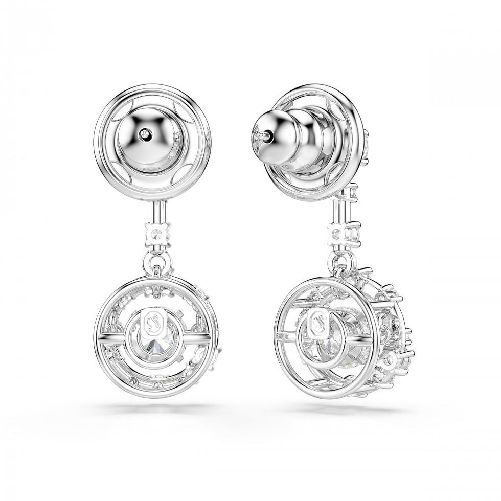 Thumbnail: Swarovski Constellation Dancing Stone Drop Earrings