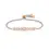 Thumbnail: Nomination Milleluci Bracelet with Clear Heart CZ Crystals