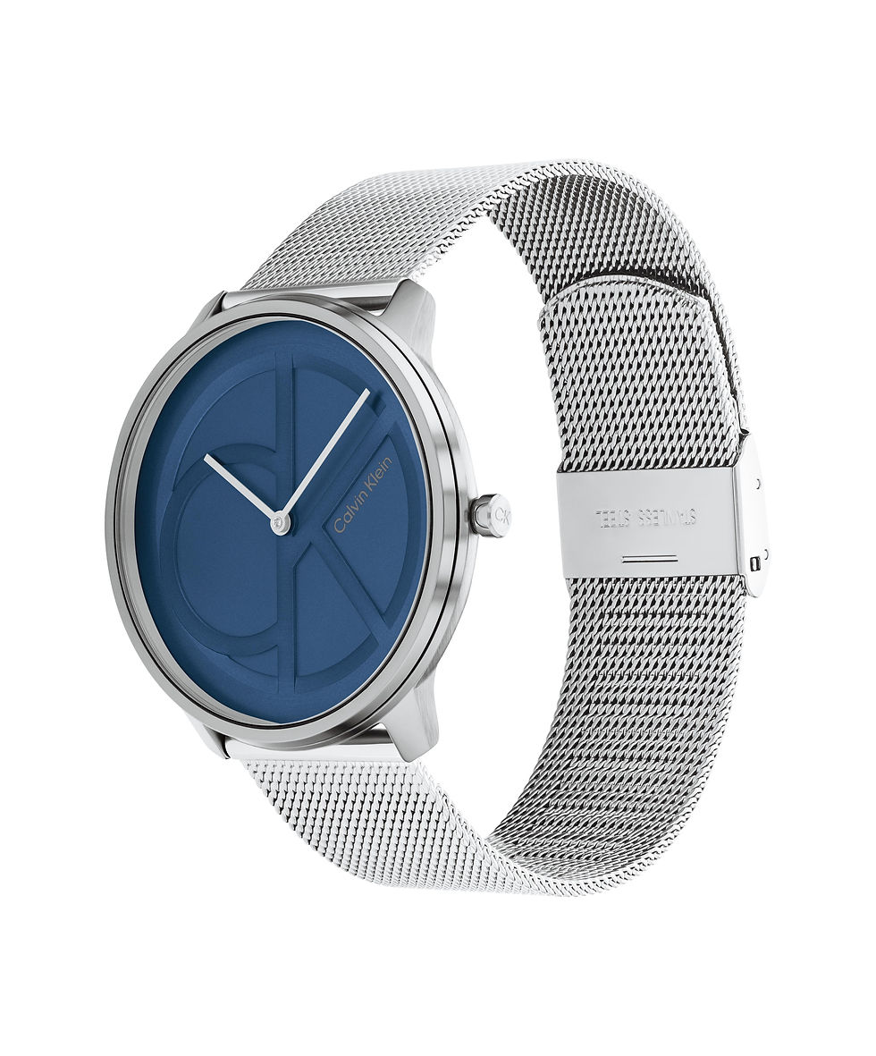 Thumbnail: Calvin Klein Iconic Silver Mesh Watch 25200031