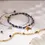Thumbnail: ChloBo Gold Tone Guidance Sodalite Bracelet - Layering