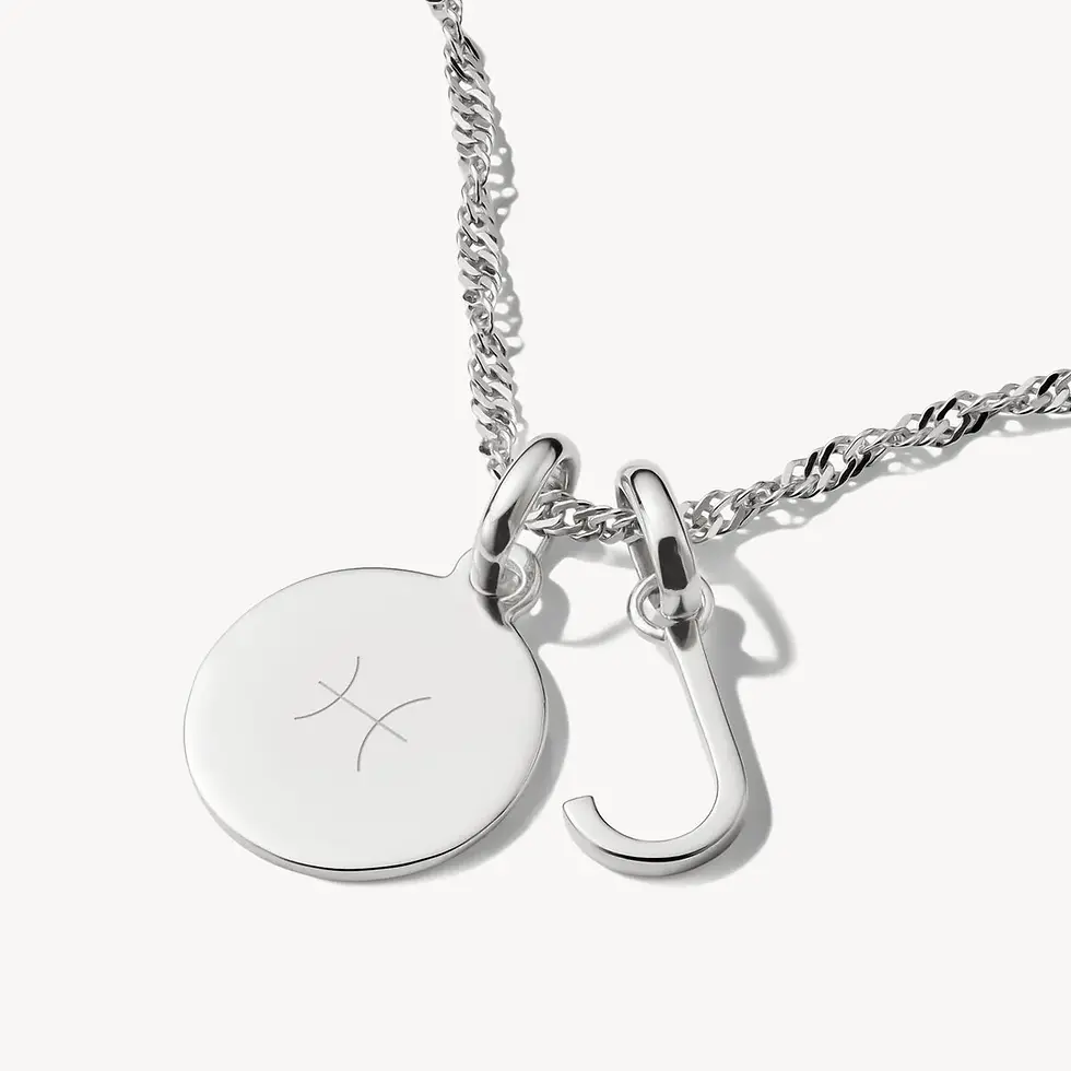 Thumbnail: Thomas Sabo Silver Connect Initial Letter J Charm