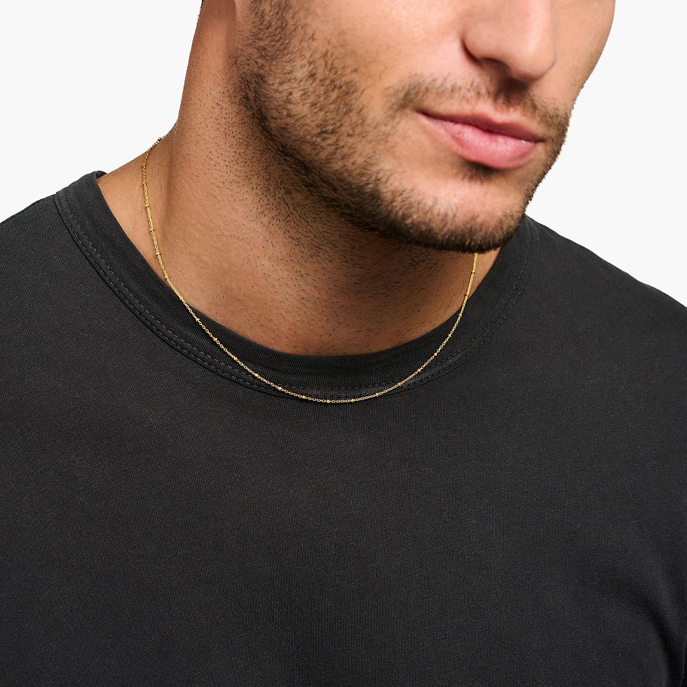 Thumbnail: Thomas Sabo Unisex Gold Tone Bobble Chain
