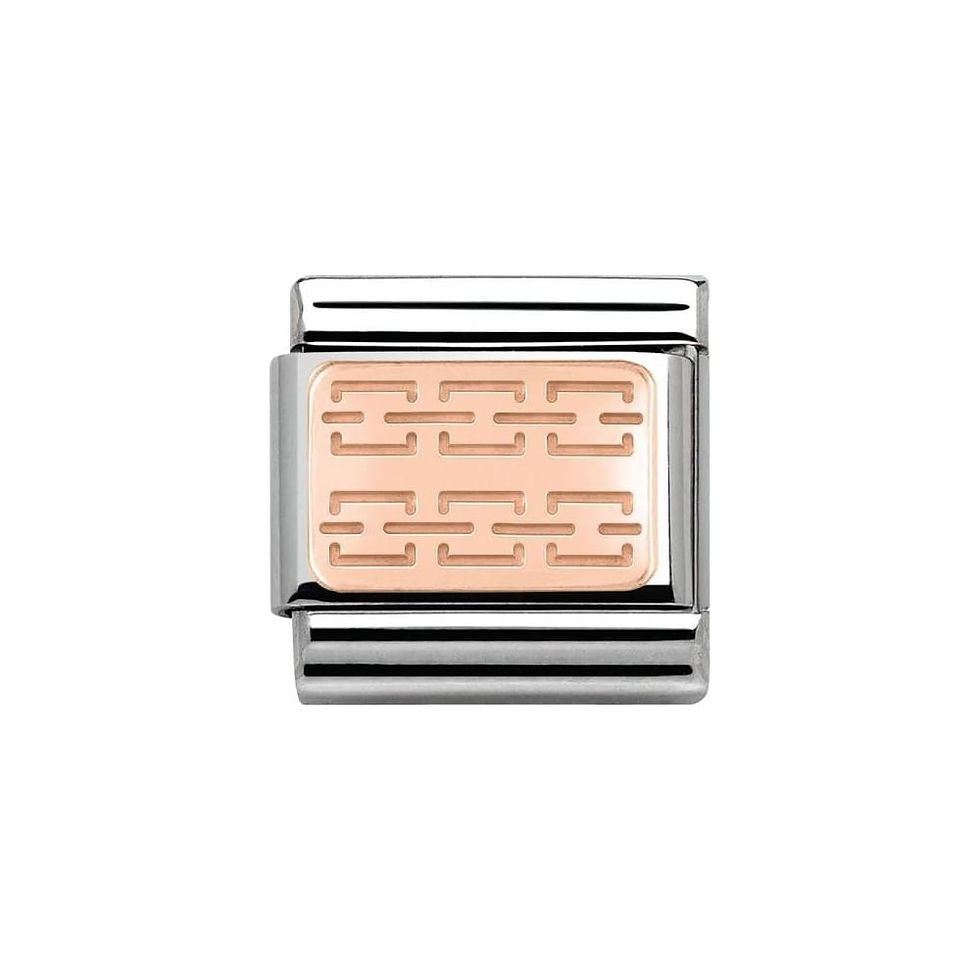 Nomination Classic Rose Gold Chain Charm Link