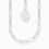 Thumbnail: Thomas Sabo Silver Charmista Necklace with White Enamel Coin