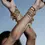 Thumbnail: ChloBo Mixed Metal Stone of Empowerment Black Rutilated Quartz Bracelet