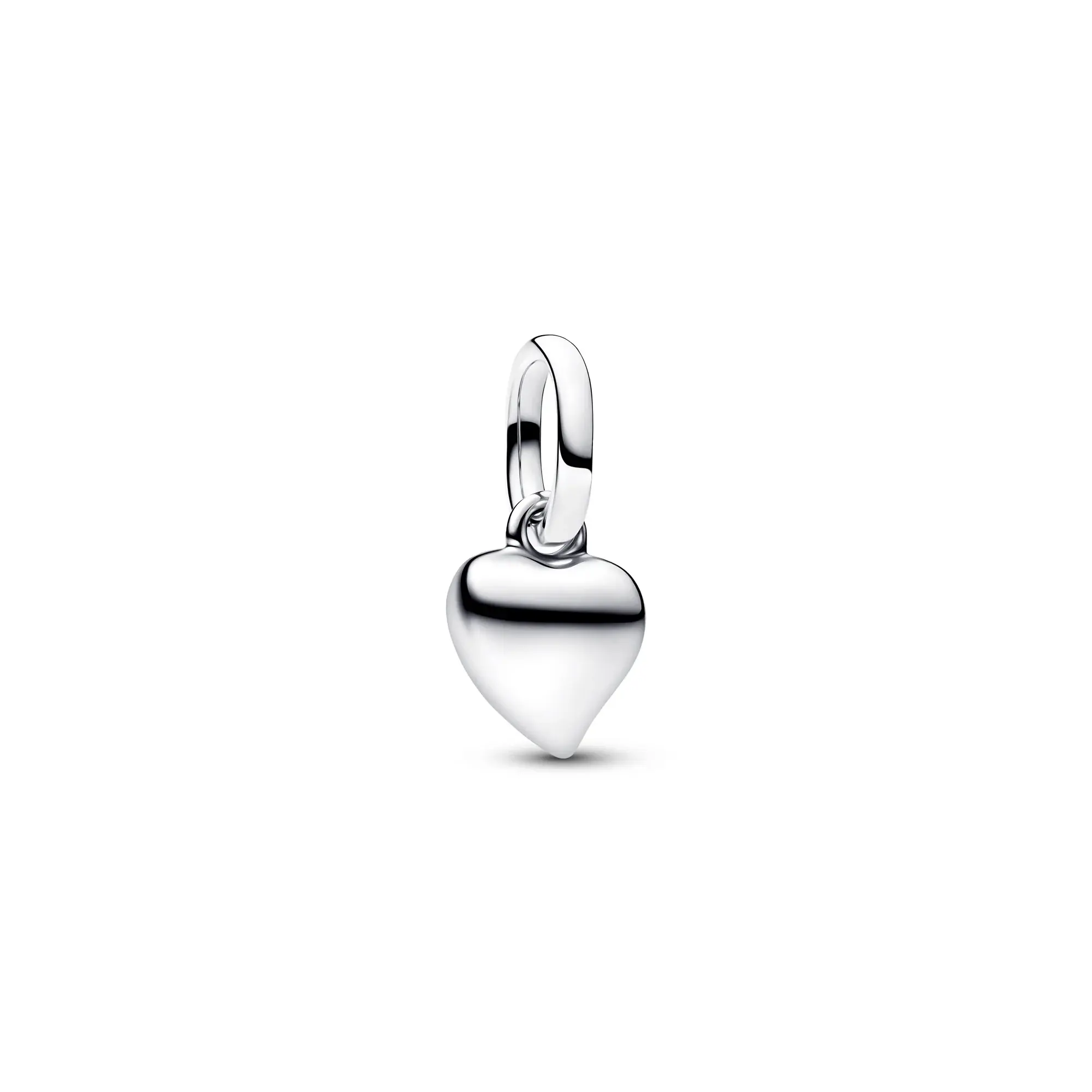 Pandora Heart Mini Silver Dangle Charm