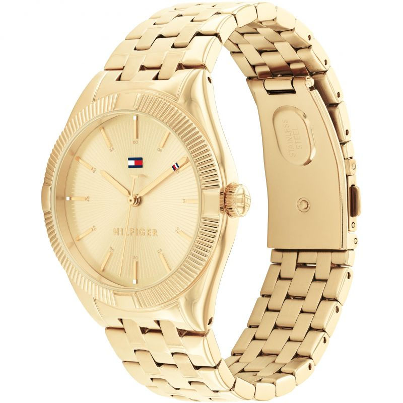 Thumbnail: Tommy Hilfiger Rachel Gold Link Watch 1782550