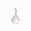 Thumbnail: Thomas Sabo Charm Pendant with Pink Enamel Paw Print in silver