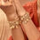 Thumbnail: ChloBo Citrine Sparkle Gold Tone Cube Bracelet - GBCCFR