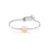 Thumbnail: Nomination Rose Gold Tone Milleluci Initial D Bracelet CZ Crystals