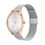 Thumbnail: Calvin Klein Timeless Two Tone Mesh Strap Watch 25200106