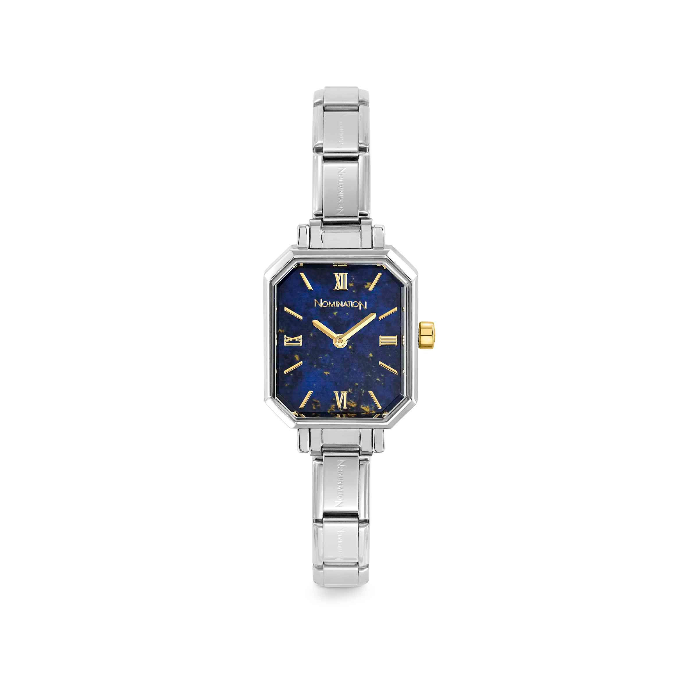 Nomination Time Paris Watch with Blue Lapis Lazuli Dial