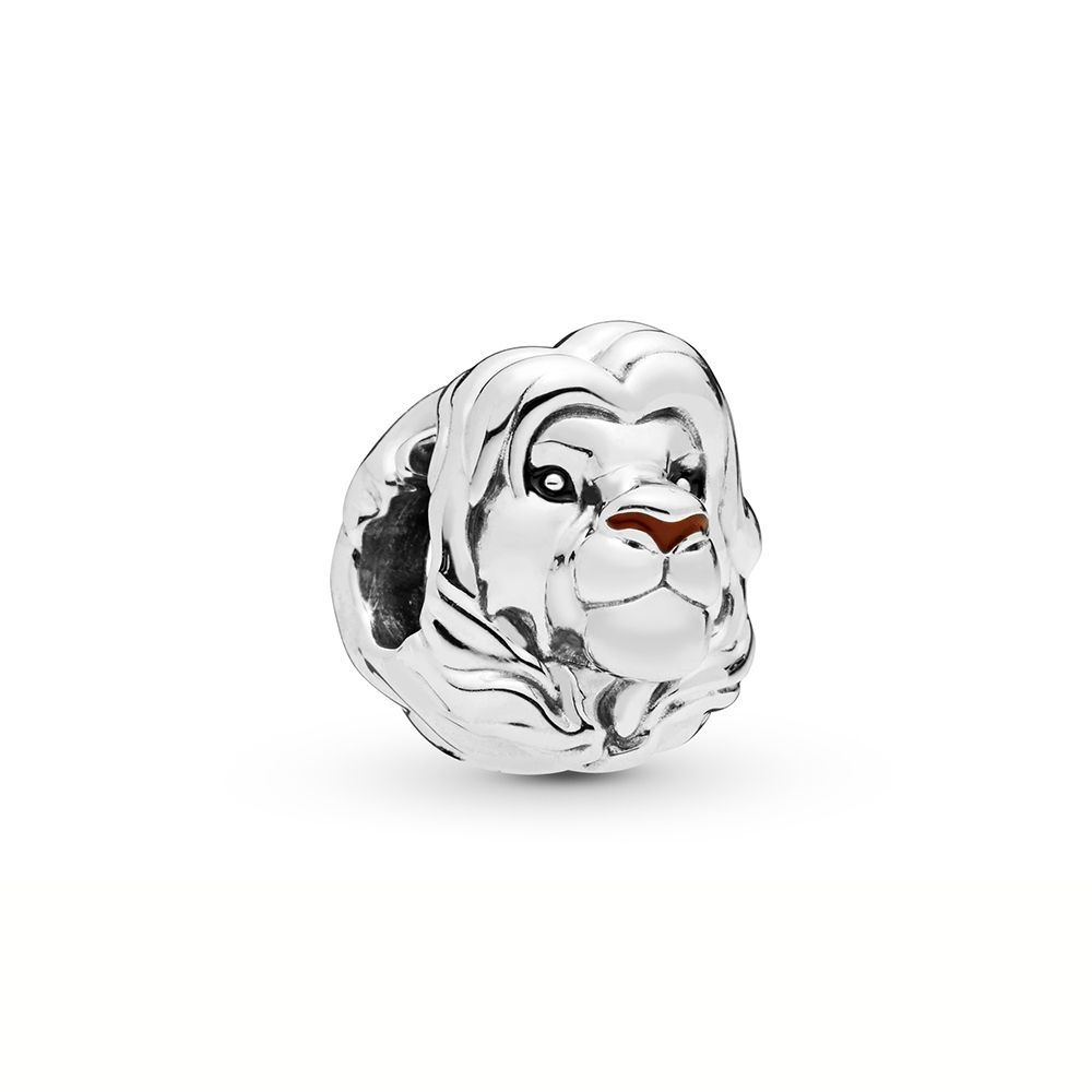 Pandora Disney Simba Silver Charm