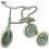 Thumbnail: Abri a Tricycle, Green - Maileg
