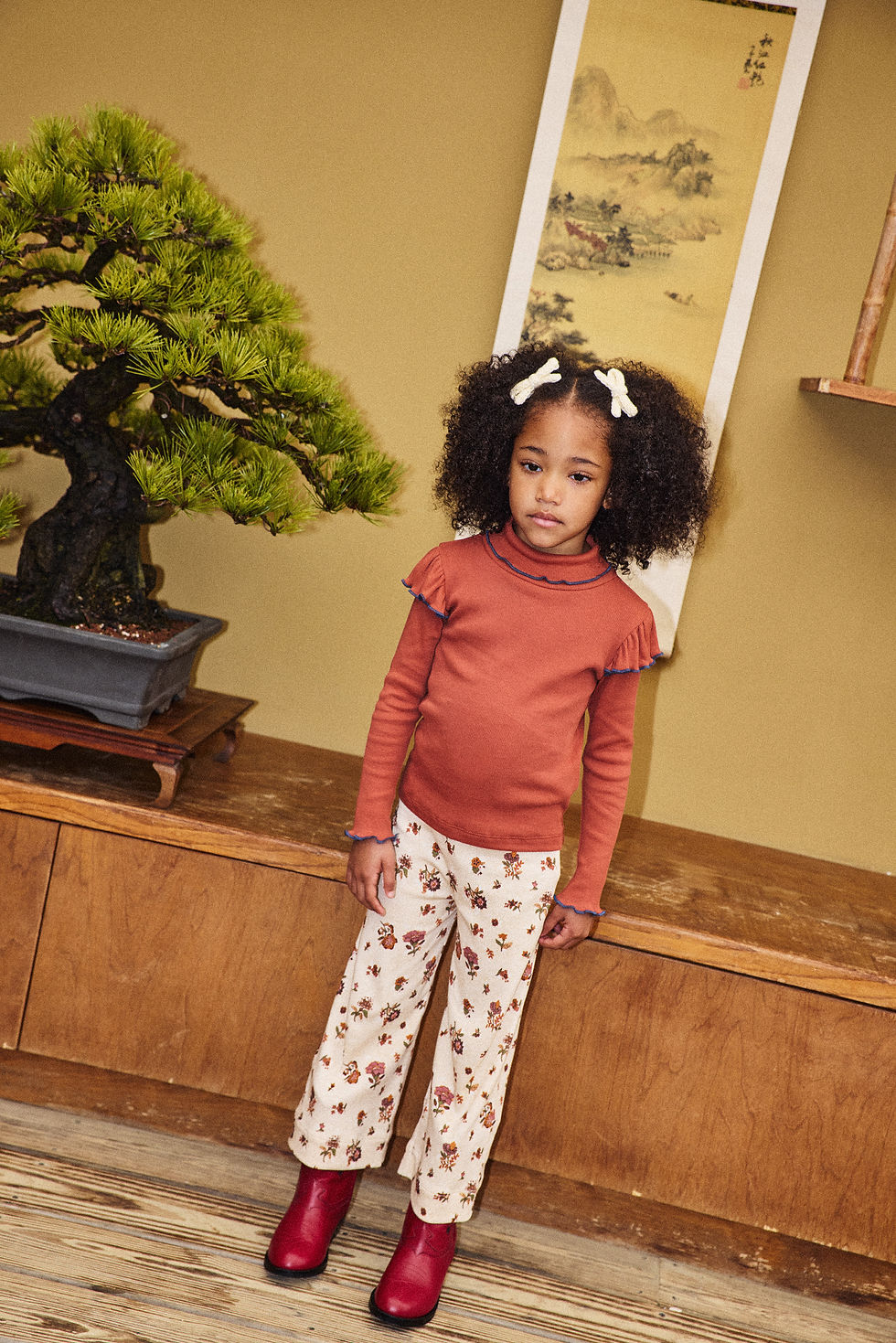 Thumbnail: A-Pant, Holyoke Floral - Misha&Puff