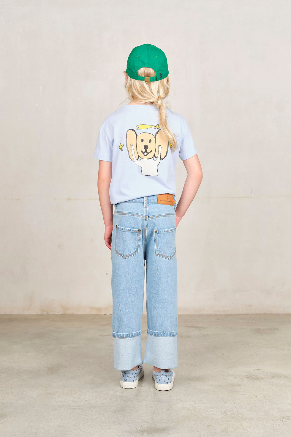 Thumbnail: Kissing Ant Jeans,Soft Blue - TAO