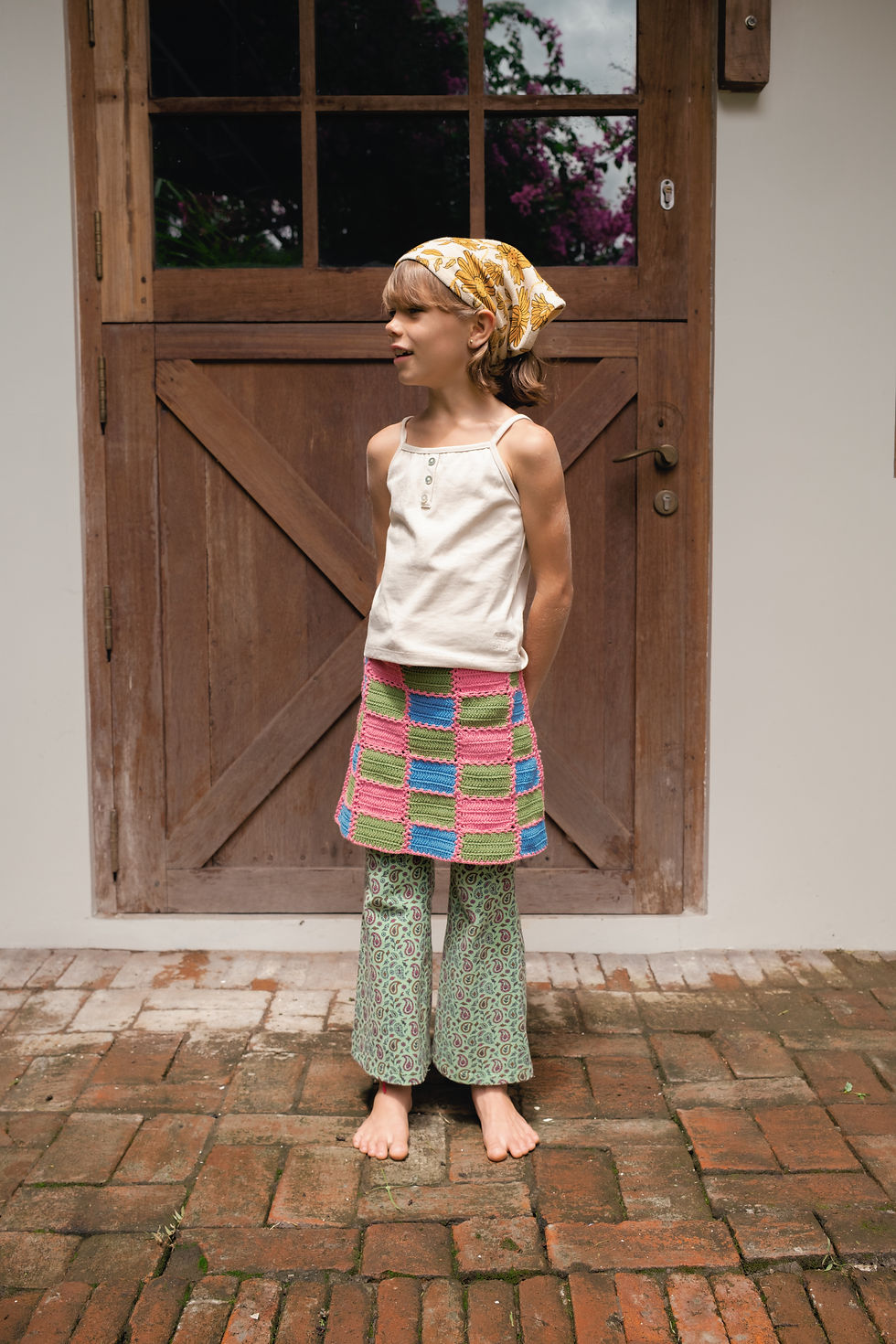 Thumbnail: Sunflower Terry Bandana - Nika's Got Soul