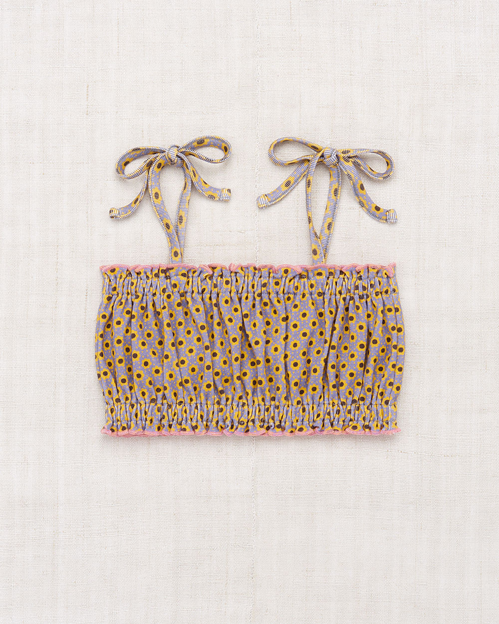 Charlotte Top ,Pewter Flower - Misha & Puff