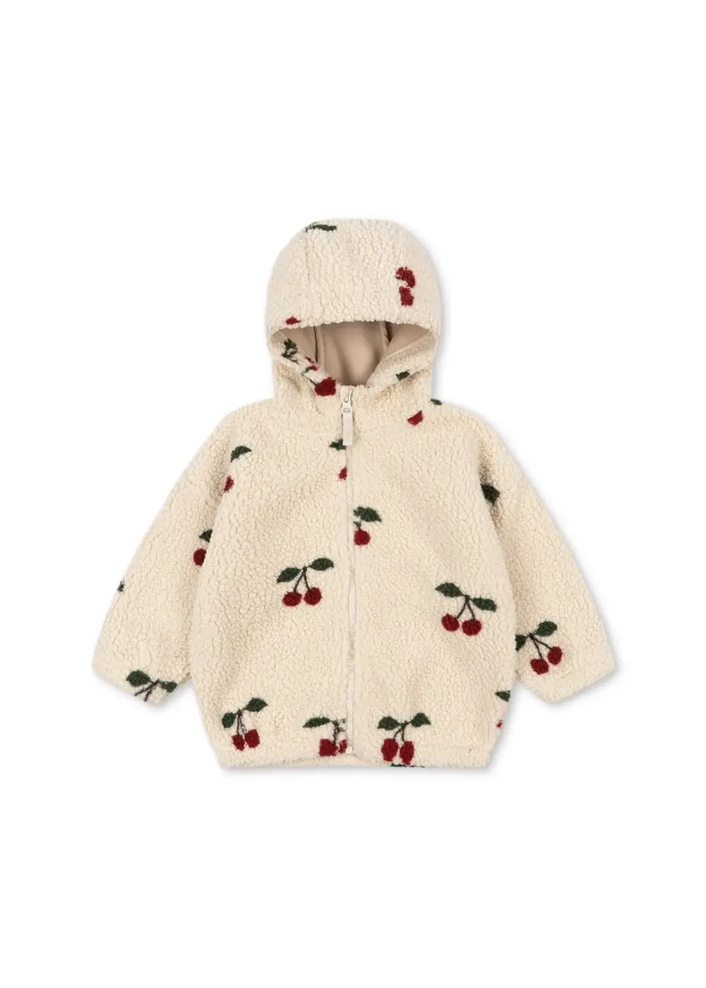 Jody Teddy Hoodie, Ma Grande Cerise - Konges Sløjd